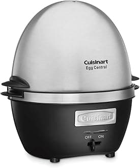 CEC-10 Egg Central Egg Cooker, Brushed Stainless Steel