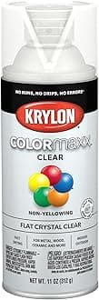 Krylon K05547007 COLORmaxx Spray Paint, Aerosol, Clear