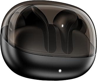 - Boat Airdopes Plus 311, Glass Design, ENx Tech, Fast Charge, 50 Hrs Battery, Stream Ad Free Music via App Support Bluetooth Earbuds, TWS Ear Buds Wireless Earphones with mic (Charcoal Black)