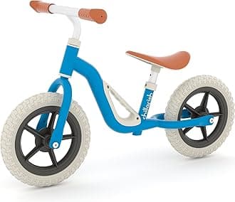Chillafish Charlie Kids Balance Bike: Lightweight Frame, Toddler Bicycle with No-Puncture Tires, Adjustable Seat & Handle Bars, Easy Carry Handle