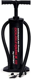 Intex Double Quick III Swimming Pool Inflatable Float Hand Air Pump - 68615E