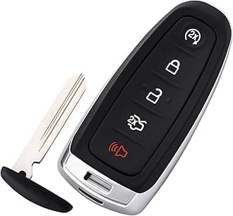 HelloAuto Key Fob for Ford Flex Explorer Escape 2013-2017, Keyfob Replacement for Edge Focus Taurus, for Lincoln MKS MKT MKX Key Fob Shell Case Cover ( Just a Empty Key fob) FCC ID：M3N5WY8609