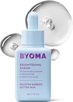 Brightening Serum - Barrier Repair Serum - Brightening & Hydrating Face Serum with Hyaluronic Acid, Niacinamide & Ceramides - Hyaluronic Acid Serum For Face, Glowing, Radiant Skin - 1.01 fl. oz