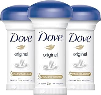 Dove 3 x Anti-Perspirant Deodorant Cream 50ml Original