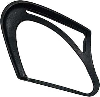 Comfortable Office Visitor revolving Boom Chair Spare Parts Accessories Net Back with nut Bolts and Key fit to Every Chair (Boom Black Handle, Chair Parts)