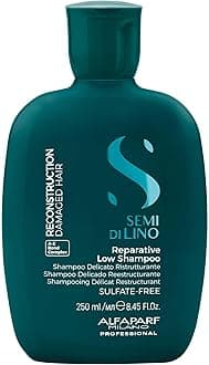 Semi di Lino Reconstruction Bond Repair Shampoo - Reparative Shampoo for Colored, Bleached, or Damaged Hair - Sulfate Free - Color Safe - Restores Fiber & Elasticity