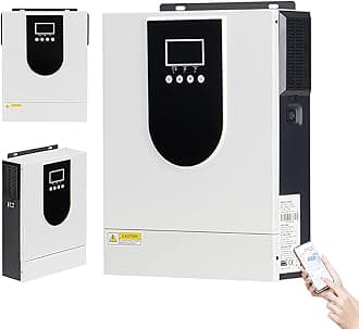 3200W 2000W Hybrid Solar Inverter, 12V 24V-220V Pure Sine Wave, MPPT Solar Charge Controller, Off Grid Home RV Camper