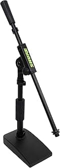 Shure by Gator Microphone Stand Desktop Boom Type Vibration Absorption Corner Base SH-DESKTOP2 [Domestic Genuine Product]