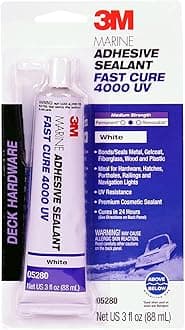 3M Marine Adhesive Sealant 3 Oz White