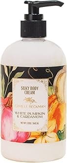 Camille Beckman Silky Body Cream (White Pumpkin & Cardamom, 13 Ounce)