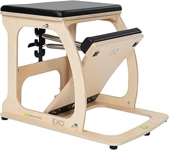 EXO Chair, Pilates Chair Exercise Equipment for Full-Body Workout, Pilates Resistance-Workout Equipment for Home Gym or Studio