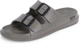 DOCTOR EXTRA SOFT Men's Classic Cushion Sliders/Slippers With Adjustable Buckle Strap For Adult|Comfortable & Lightweight|Stylish & Anti-Skid|Waterproof & Everyday Flip Flops For Gents & Boys D-505