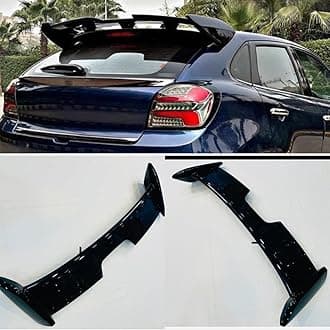 Baleno Fronx Monster Spoiller Rear Spoiller ABS Racing Spoiller Wiing Car Spoiller Wings Rear Roof Trunk Lid Exterior Tuning Accessories Parts SUV Monster Spoiller
