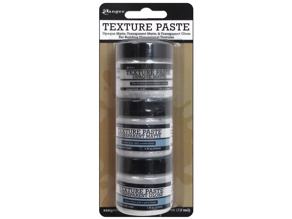 Ranger RGRINK.48084 Ranger Texture Paste 3pc Texture PAssortede 3 Piece