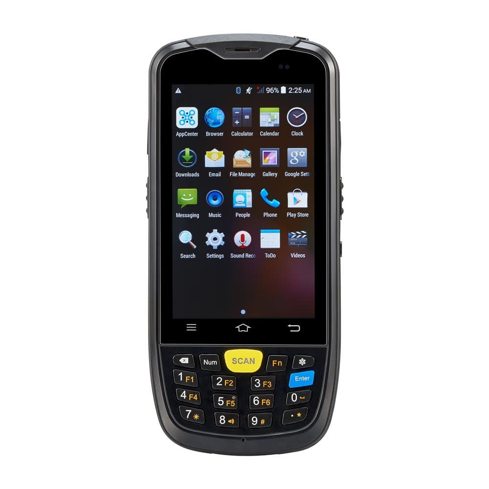 CHAINWAY C6000 Handheld Mobile Computer, with Android 6.0, 2D Barcode Scanner, Quad Core CPU, 4G LTE, WiFi a/b/g, Bluetooth, GPS, NFC, Camera