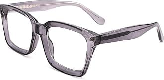 COASION Classic Non-prescription Clear Lens Eyeglasses for Women Thick Square Frame Eyewear