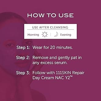 111SKIN Celestial Black Diamond Lifting and Firming Treatment Mask - Anti-Agi...