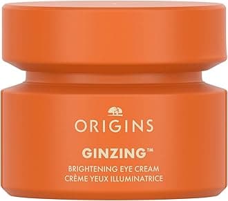 GinZing Brightening Eye Cream with Vitamin C, Niacinamide, Ginseng & Caffeine| Visibly Reduces Dark Circles