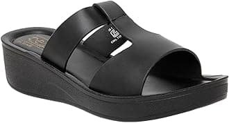 BELLAby Labella Women Fashion Platform Slip-On Sandal | Durable | Stylish | Comfortable | Slip-Resistant | Lightweight and Breathable