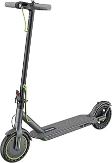 Electric Scooter - 8.5"/10''/14'' Solid Tires, 350W/500W Motor, Up to 19/22MPH& 16/21/23/24Miles Long-Range Portable Commuting Scooter for Adults with Double Braking System, App