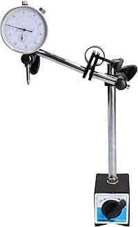 AB Tools Dial test indicator DTI gauge & magnetic base stand clock gauge TDC TE107TE108