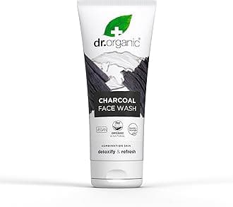DR ORGANIC Charcoal Face Wash, 0.2429 kg,DR00545