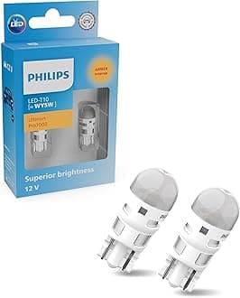 Philips Ultinon Pro7000 LED T10 car signaling bulb (WY5W amber), 12V