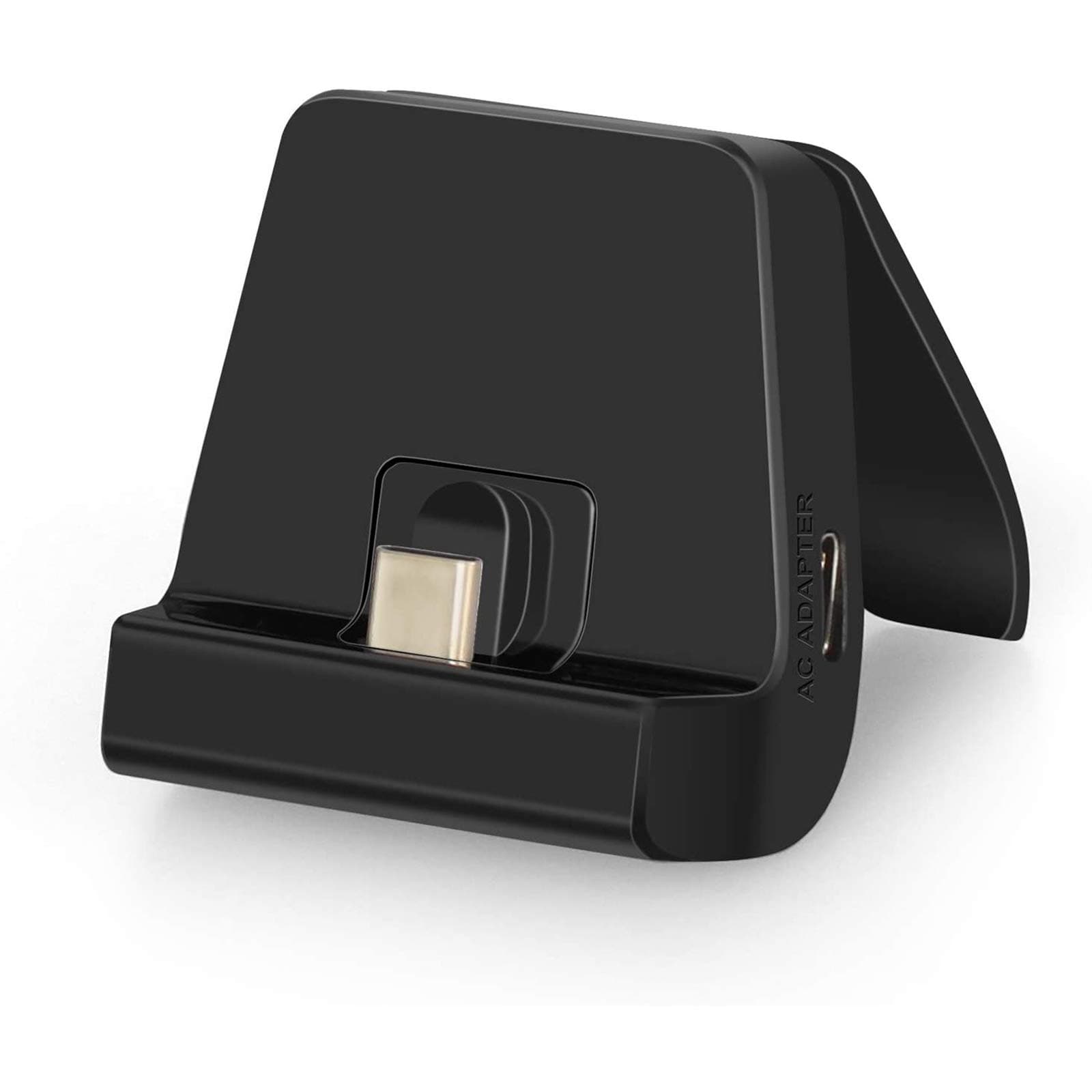 Switch Adjustable Charging Stand Portable Multi-Angle Tabletop Playstand for Nintendo Switch, Charge and Play Cradle Dock