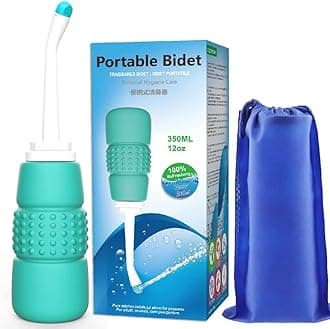 Rescien Kids 2 in 1 350ml Portable Bidet Sprayer for Postpartum Perineal Care Personal Hygiene Handheld, Cleansing for Ass Washing
