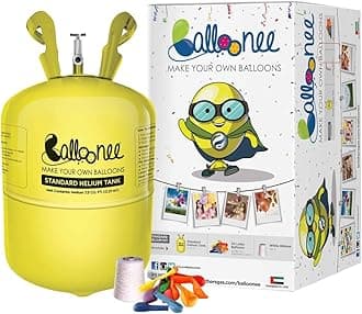 Balloonee Standard Disposable Helium Party Kit