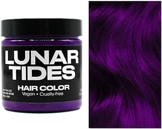 Plum Purple, semi permanent hair dye purple - 118 ml - Lunar Tides
