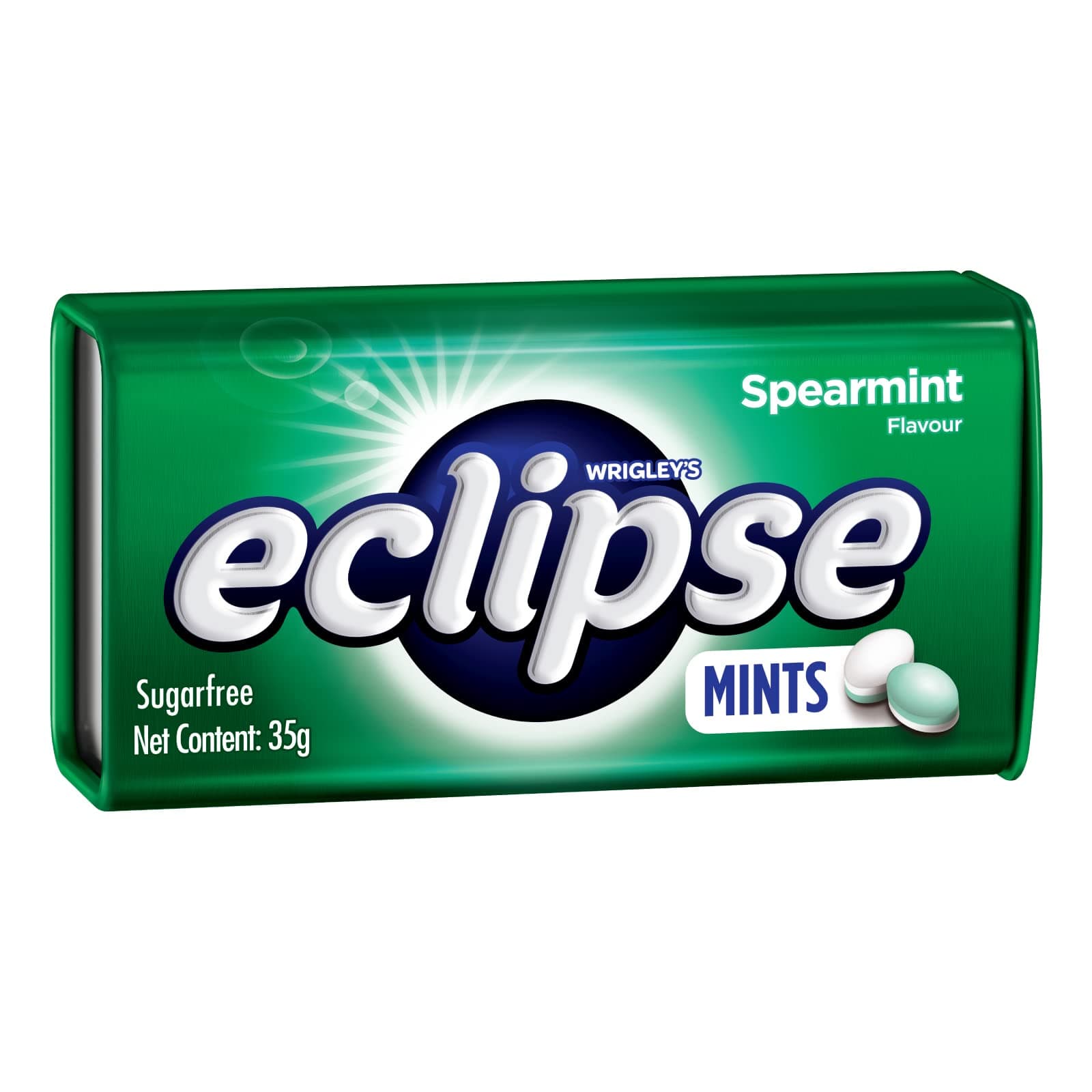 Wrigley's Eclipse Spearmint Sugarfree Mint Tin 35g
