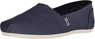 Skechers Women's Plush-Peace and Love Ballet Flat, NVY-Navy
