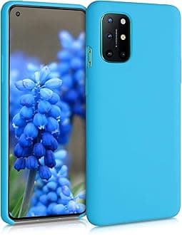 REALCASE OnePus 8T Case, Liquid Silicone Case Back Cover for OnePlus 8T (Ice Blue)