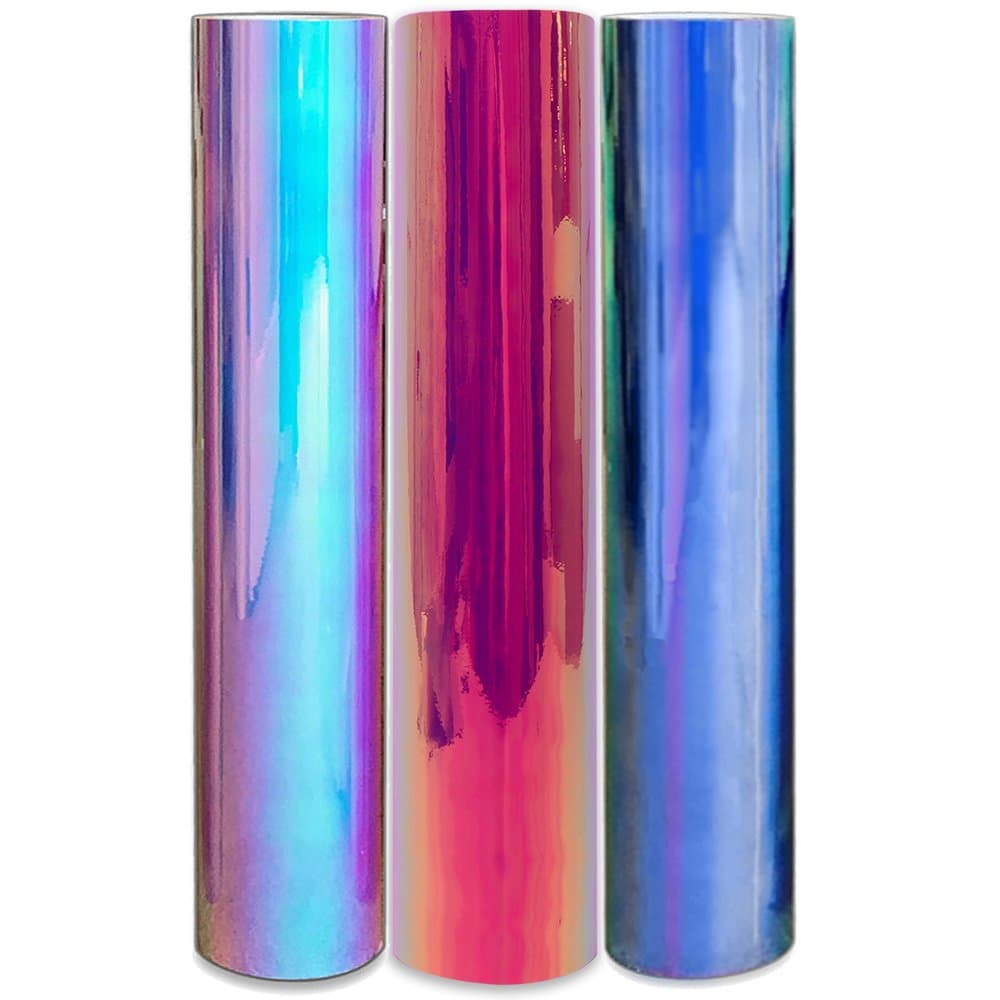 Styletech Opal-6-Pack Opal Vinyl sheets, 6-pack, Blue/Pink/and White 6 Count