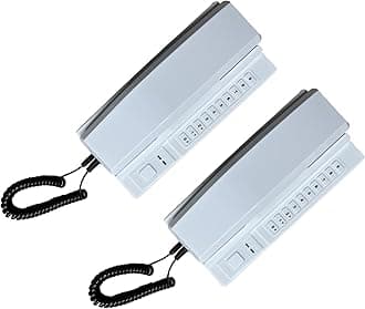 Wireless Intercom Phone, Room to Room Intercom System 3000 Feet Range, Intercom System for Home, Office, Business Anti-Interference,Real Time Intercom (2 Pack)