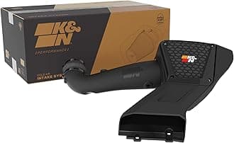 K&N Cold Air Intake Kit: High Performance, Guaranteed to Increase Horsepower: Fits 2023-2024 FORD F150 RAPTOR R V8-5.2L F/L, 63-2624