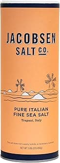 JACOBSEN SALT CO Pure Italian Fine Sea Salt, 816.46 GR