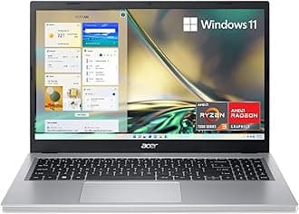 Aspire 3 A315-24P-R7VH Slim Laptop | 15.6" Full HD IPS Display | AMD Ryzen 3 7320U Processor | AMD Radeon Graphics | 8GB LPDDR5 | 128GB SSD | US English Keyboard | Wi-Fi 6 | Windows 11 in S Mode