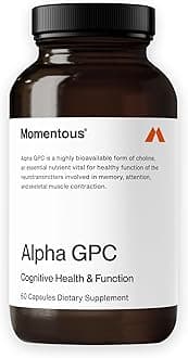 Momentous Huberman Stack, Alpha GPC, 60 Servings
