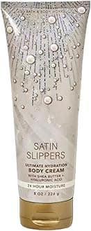 Ultimate Hydration Body Cream For Women 8 Fl Oz 1- Pack (8 Ounce (Pack of 1), Satin Slippers)