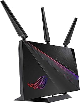 ASUS ROG Rapture WiFi Gaming Router (GT-AC2900) - Dual Band Gigabit Wireless Internet Router, NVIDIA GeForce Now, Aura RGB, Gaming & Streaming, AiMesh Compatible, Lifetime Internet Security