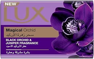 Bar Soap for fragrant glowing skin, Magical Orchid, with Black Orchid & Juniper Fragrance, 120g, Purple
