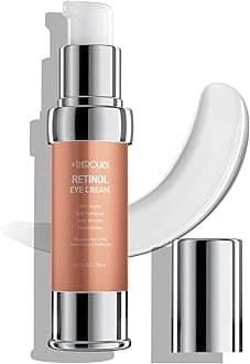 Retinol Eye Cream for Dark Circles and Puffiness, Anti Aging Under Eye Cream with Hyaluronic Acid, Retinol & Collagen to Fight Fine Lines, Wrinkles & Dark Spots