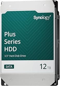 Synology HAT3310-12T [12TB 3.5" SATA 7,200 RPM/NAS Grade HDD (MTTF 1.2 Million Hours) / 3 Year Warranty] Domestic Authorized Dealer Field Lake Product