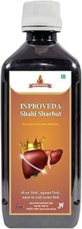 Inproveda Shahi Sharbat 500ml | Advance New formula | Advance Liver Tonic | Approved By Ayush Dept. | Product for Liver 500ml