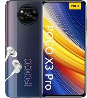 Xiaomi POCO X3 Pro - Smartphone 6+128GB, 6,67” 120Hz FHD+ DotDisplay, Snapdragon 860, 48MP Quad Camera, 5160mAh, Phantom Black (UK Version + 2 Years Warranty)