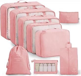 Luggage Packing Organizers Packing Cubes Set for Travel