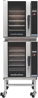 Moffat Turbofan E32 Full Size Countertop Electric Convection Oven w/Stand, Double Stack w/Casters, Touch Control, 220-240v/50/60/1ph