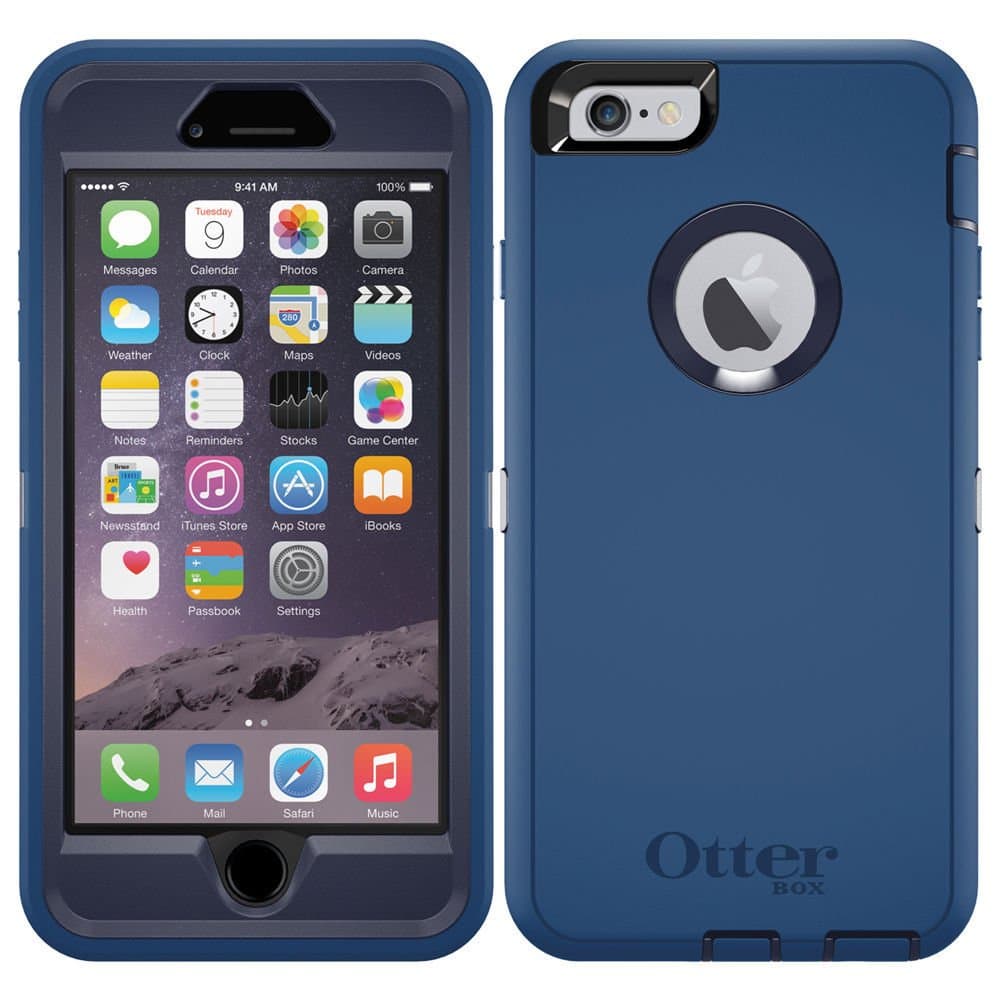 OTTERBOX Defender iPhone 6 PLUS/6s Plus Case - Retail Packaging - Indigo Harbor (Royal Blue/Admiral Blue)